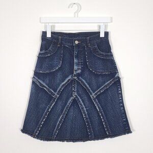 Denim Mini Skirt